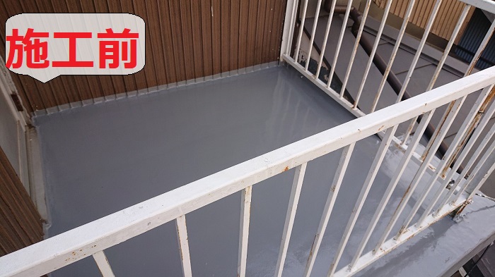 ベランダ雨漏り修理後