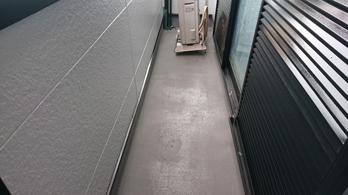 FRP防水のベランダ