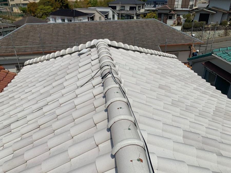 神戸市垂水区で瓦屋根の差し替え！瓦屋根もメンテナンスが必要？