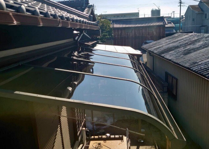 テラス屋根施工前