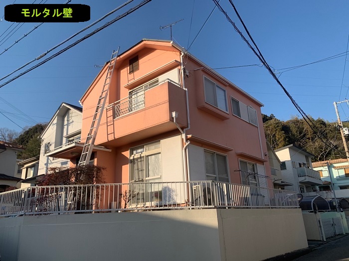 塗装前の外観