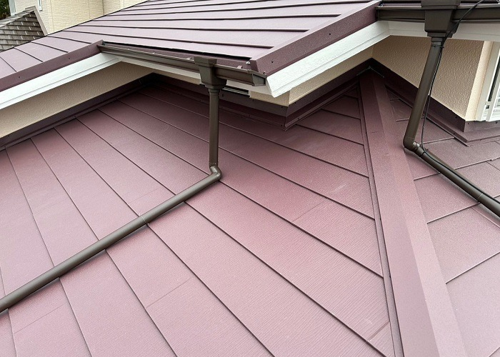 三木市での屋根リフォーム完了