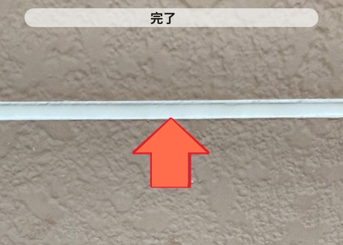 丹波篠山市　外壁目地補修をした後のオートンイクシード