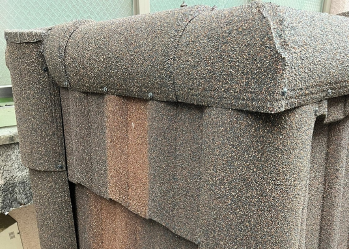 吹田市　屋根のコーナーの収まり